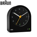 ブラウン 置時計 BRAUN ブラウン置時計 BC22B 目覚まし時計 アナログ アラームクロック ANALOG ARALM CLOCK ユニセックス ブラック...