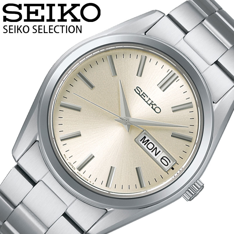 セイコー 腕時計 SEIKO 時計 セイコーセレクション Sシリーズ SELECTION メンズ SBTH007 男性 シャンパンゴールド シルバー おすすめ おしゃれ ブランド プレゼント ギフト