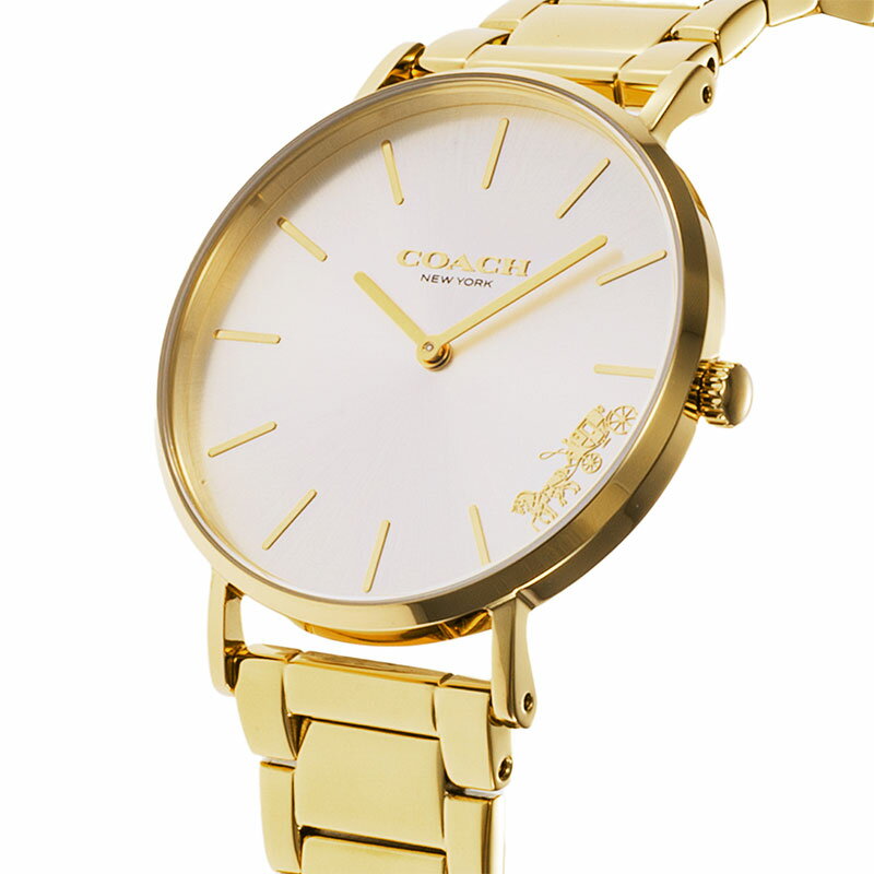 コーチ 腕時計 COACH 時計 ペリー 36mm PERRY レディース CO-14503345 女性 シルバー ゴールド クォーツ 人気 おすすめ おしゃれ ブランド プレゼント ホワイトデー ギフト