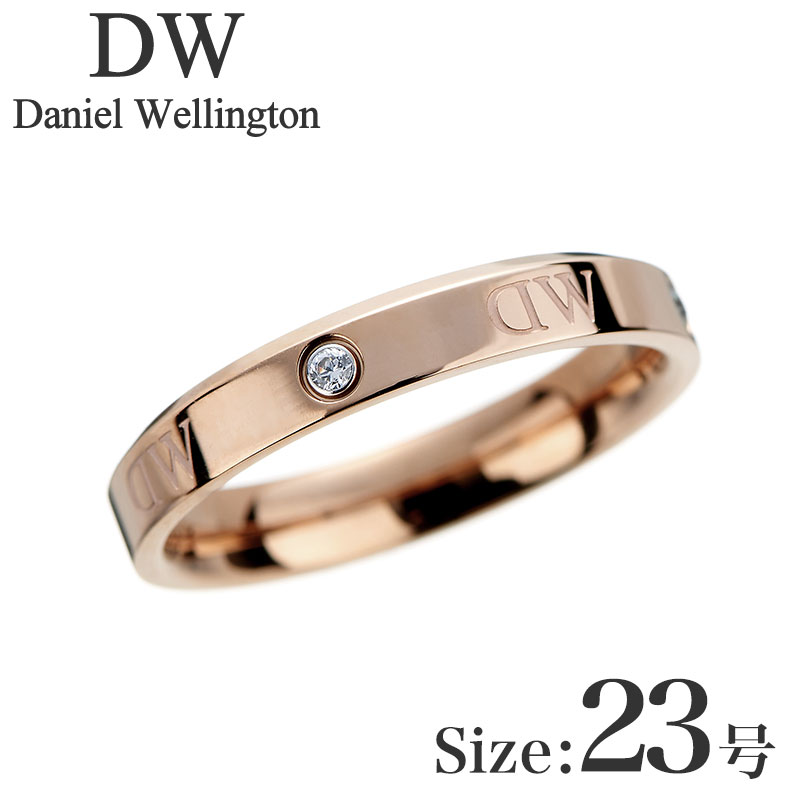 Rakuten - ダニエル ウェリントン アクセサリー Daniel 新社会人 入学 卒業 プレゼント Wellington リング クラシック ルミネ Classic Lumine Ring RG 64 ユニセックス DW00400228 ローズゴールド 人気 おすすめ おしゃれ ブランド ギフト 母の日