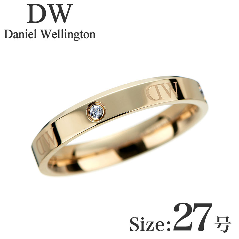 Rakuten - ダニエル ウェリントン アクセサリー Daniel 新社会人 入学 卒業 プレゼント Wellington リング クラシック ルミネ Classic Lumine Ring G 68 ユニセックス DW00400295 ゴールド 人気 おすすめ おしゃれ ブランド ギフト 母の日