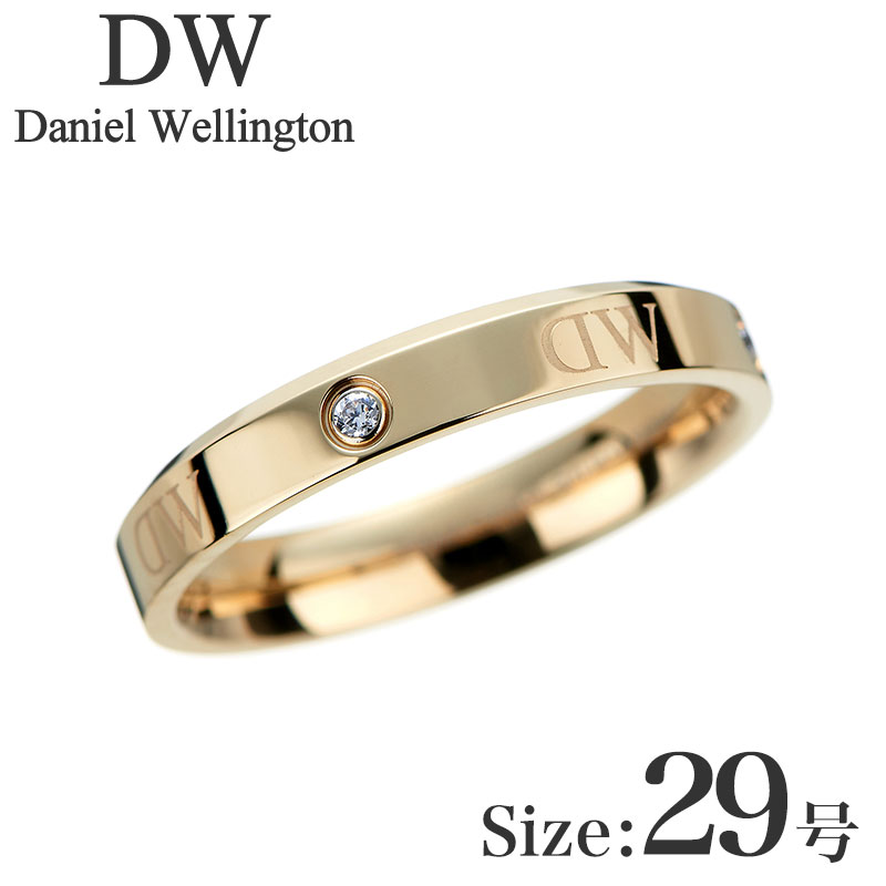 ダニエル ウェリントン アクセサリー Daniel ホワイトデー プレゼント Wellington リング クラシック ルミネ Classic Lumine Ring G 70 ユニセックス DW00400296 ゴールド 人気 おすすめ おしゃれ ブランド ギフト