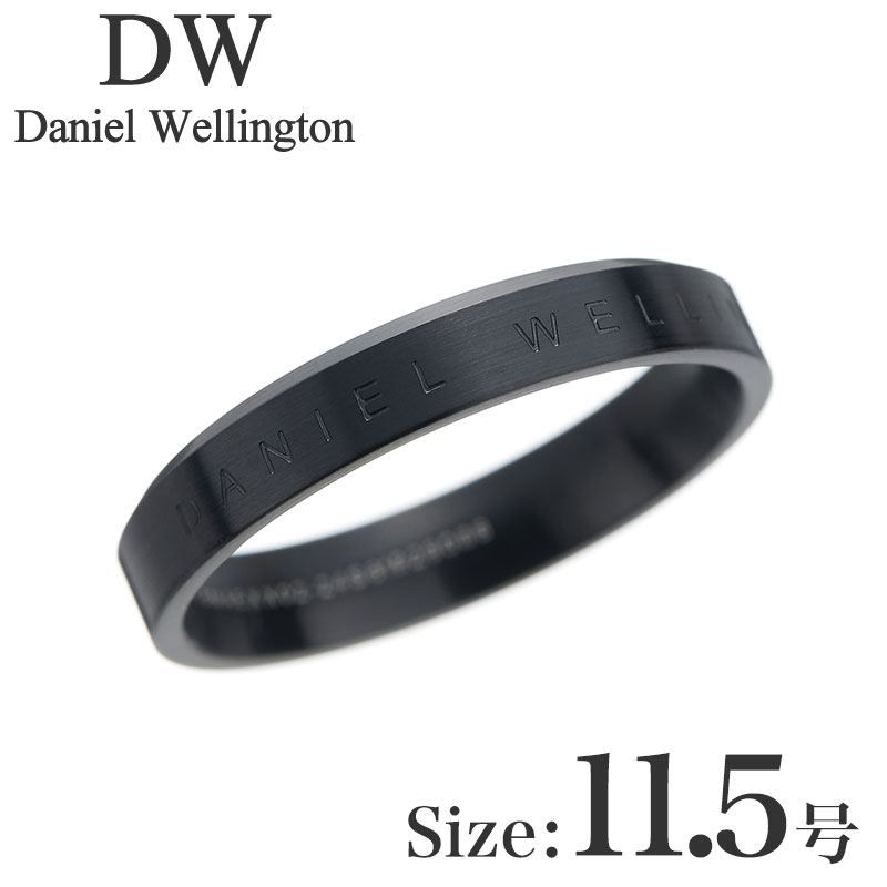 乐天商城 - ダニエル ウェリントン アクセサリー Daniel 新社会人 入学 卒業 プレゼント Wellington リング クラシック Classic Ring Black 52 ユニセックス DW00400360 ブラック 人気 おすすめ おしゃれ ブランド ギフト 母の日