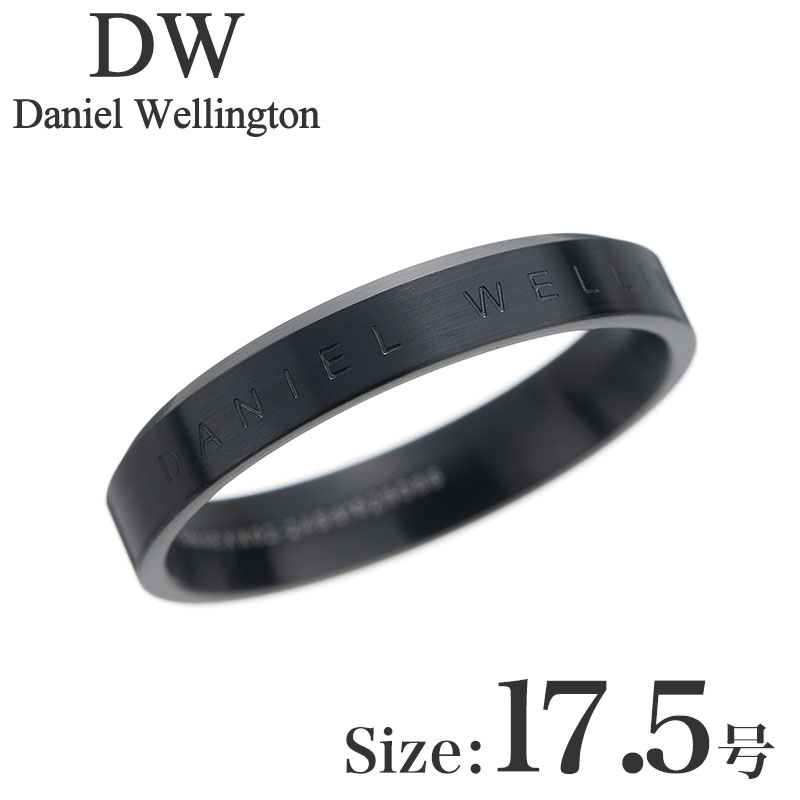 ダニエル ウェリントン アクセサリー Daniel Wellington リング クラシック リング Classic Ring Black 58 ユニセックス DW00400363 ブラック 人気 おすすめ おしゃれ ブランド プレゼント ギフト