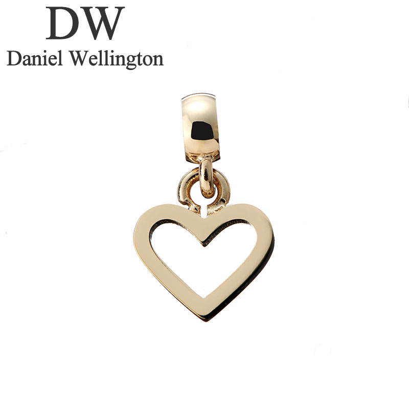 ダニエル ウェリントン アクセサリー Daniel クリスマス プレゼント Wellington チャーム ハート Charm Heart Hanging Shape G ユニセックス DW00400433 ゴールド 人気 おすすめ おしゃれ ブランド ギフト