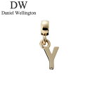ダニエル ウェリントン アクセサリー Daniel Wellington チャーム チャーム レター Charm Letter Y G ユニセックス DW004...