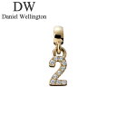 ダニエル ウェリントン アクセサリー Daniel Wellington チャーム チャーム ナンバー Charm number crystals 2 G レデ...