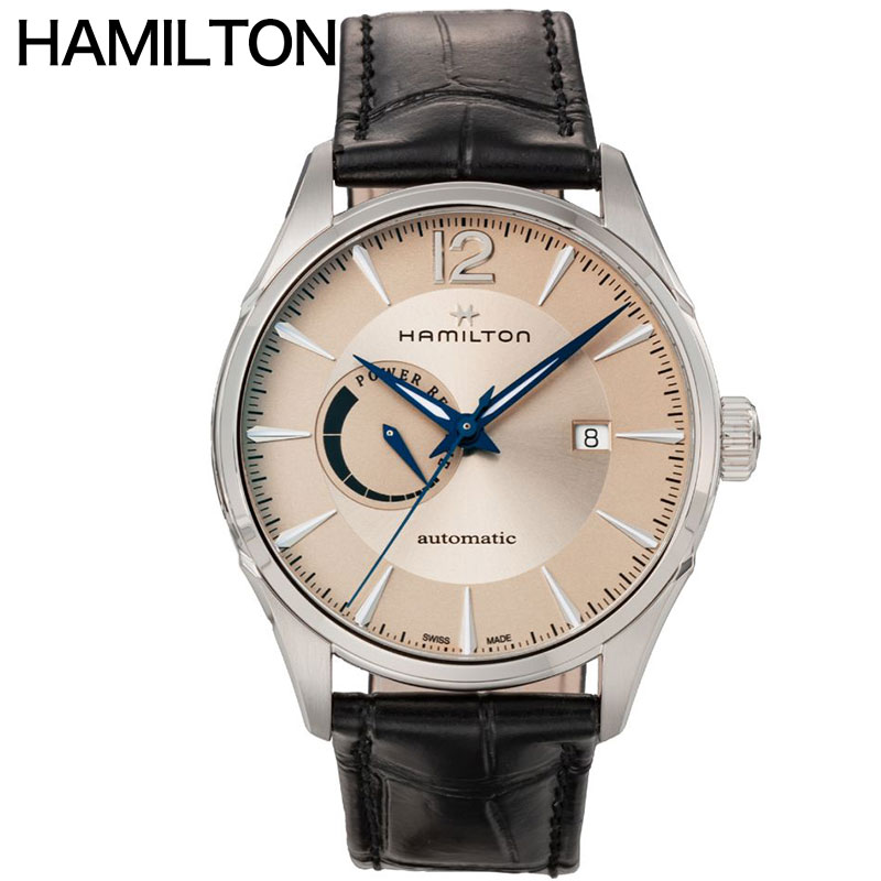 ハミルトン 腕時計 HAMILTON 時計 ジャズマスター JAZZ MASTER メンズ H89545721 男性 ベージュ ブラック 機械式 自動巻き 人気 おすすめ おしゃれ ブランド プレゼント ギフト