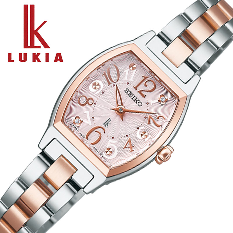 セイコー SEIKO 腕時計 ルキア ハッピーコレクション LUKIA Happy Collection レディース SSWA012 女性 ライトピンク シルバー ピンクゴールド クオーツ（電池式） 人気 おすすめ おしゃれ ブランド プレゼント クリスマス ギフト