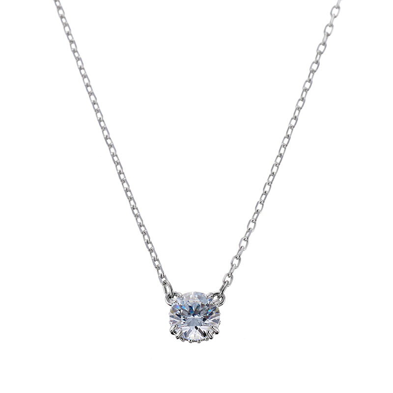 ブランドアクセと腕時計のカプセルのスワロフスキー スティラ ネックレス Swarovski 入学 卒業 プレゼント ペンダント ラウンドカット Stilla レディース 女性 アクセサリー アクセ ジュエリー ホワイト 5636706 ブランド シンプル かわいい 大人 おすすめ 彼女 友達 誕生日プレゼント 結婚記念日 母の日｜アングル3