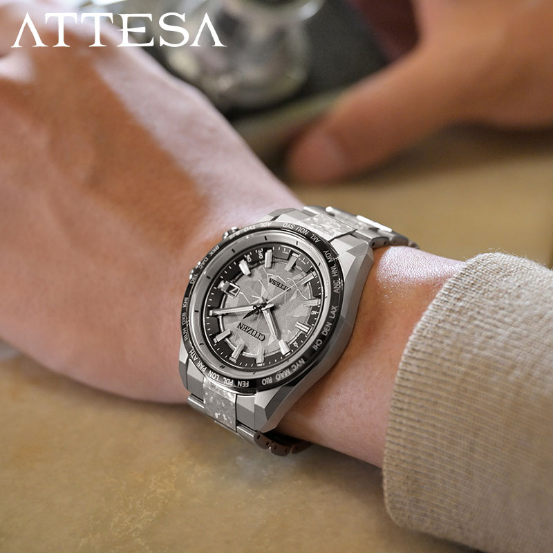 乐天商城 - シチズン 腕時計 CITIZEN 時計 アテッサ ATTESA シルバー 男性 向け メンズ 電波ソーラー クォーツ（電池式）チタン CB0284-66A 防水 シンプル かっこいい カジュアル ビジネス スーツスタイル おすすめ おしゃれ ブランド プレゼント ギフト 新社会人 入学 卒業