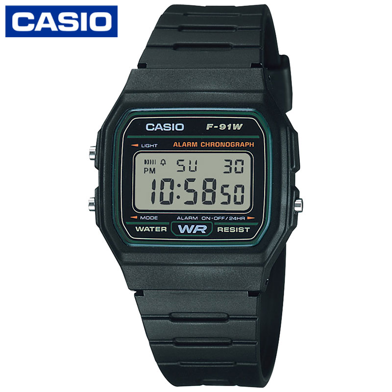 カシオ 腕時計 CASIO 時計 カシオスタンダード Collection STANDARD メンズ 液晶/ブラック CASIO-F-91W-3JH 機能性 シンプル かっこいい カジュアル ビジネス スーツスタイル 恋人 夫婦 おすすめ おしゃれ ブランド プレゼント ギフト 新社会人 入学 卒業