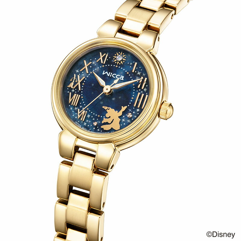 シチズン 腕時計 CITIZEN 時計 ウィッカ Wicca レディース ステンレス ベルト ブルー ソーラー KP2-124-71 シンプル 華奢 高級感 かわいい カジュアル ビジネス ファッション 恋人 夫婦 人気 おすすめ おしゃれ ブランド プレゼント ホワイトデー ギフト