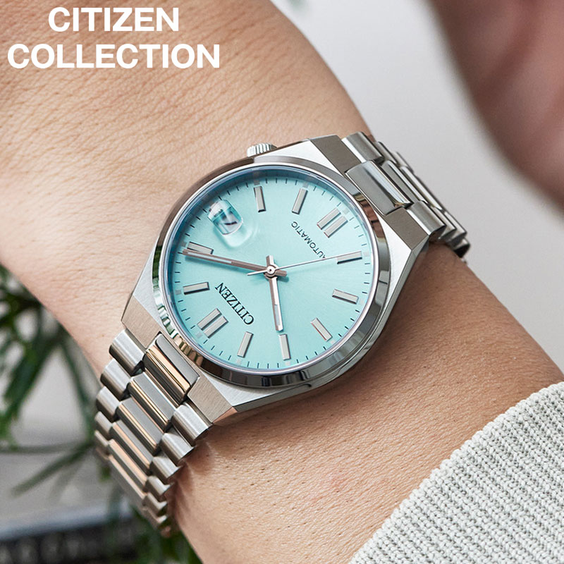 シチズン 腕時計 CITIZEN 時計 シチズン CITIZEN シチズンコレクション CITIZEN COLLECTION ブルー 男性 向け メンズ 機械式 自動巻き ..
