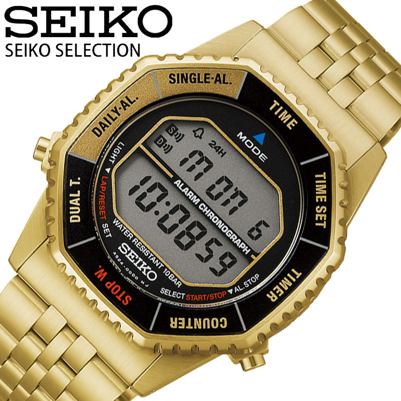 楽天ブランドアクセと腕時計のカプセルセイコー 腕時計 SEIKO 時計 セイコー SEIKO SEIKO SELECTION SEIKO SELECTION 宇宙兄弟 コラボ ヒビト 南波日々人 液晶/ブラック 男性 向け メンズ SBJG024 防水 シンプル かっこいい カジュアル ビジネス スーツスタイル 人気 おすすめ おしゃれ ブランド プレゼント