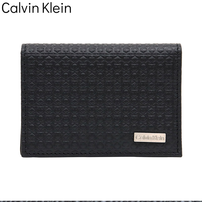����Х󥯥饤�� �����ɥ����� Calvin Klein ̾������ �׾�ʪ Card Case ��� �֥�å� 31CK200001 �͵� �������� �������...