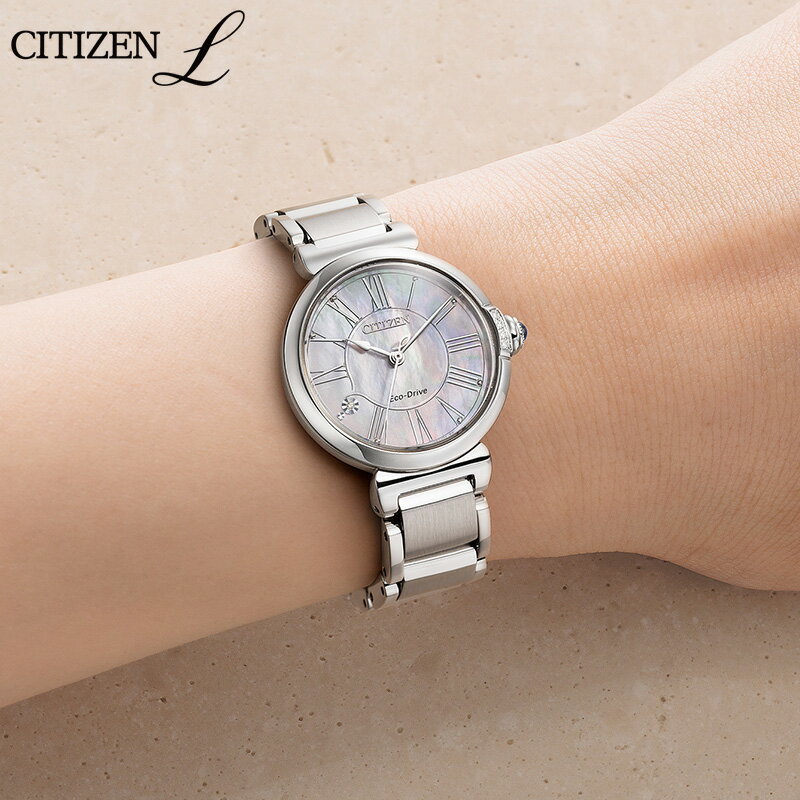 Hamilton - シチズン 腕時計 CITIZEN 時計 シチズンエル L レディース ピンク ソーラー ステンレス ベルト シルバー EM1060-87Y シンプル カジュアル かわいい 高級感 華奢 オフィス 彼女 妻 誕生日 おすすめ おしゃれ ブランド プレゼント ギフト 新社会人 入学 卒業 母の日