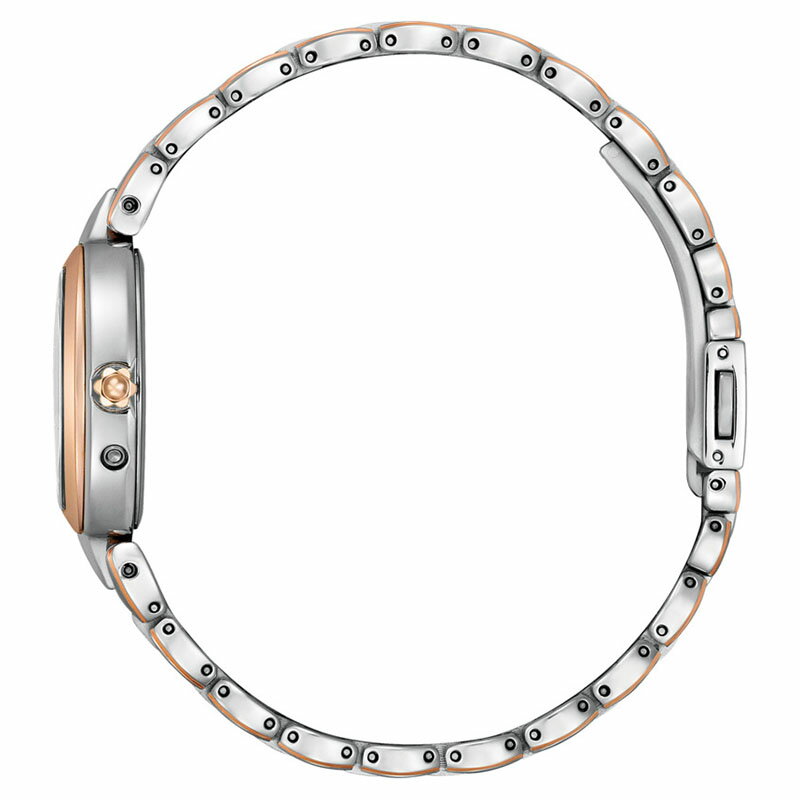 シチズン 腕時計 CITIZEN 時計 エクシード EXCEED レディース ブラック 電波ソーラー クォーツ（電池式）シルバー チタン ベルト ES9485-52E シンプル カジュアル 高級感 かわいい ビジネス スーツスタイル おすすめ おしゃれ ブランド プレゼント ホワイトデー