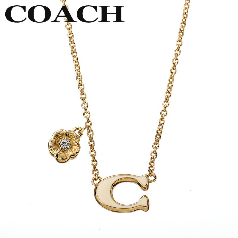 乐天商城 - コーチ アクセサリー COACH ネックレス レディース アクセサリー ゴールド 571532GLD100 シンプル カジュアル きれいめ 高級感 華奢 上品 オフィス 可愛い 大人かわいい 恋人 夫婦 彼女 妻 嫁 母 記念日 誕生日 人気 おすすめ おしゃれ ブランド プレゼント ギフト 贈り物
