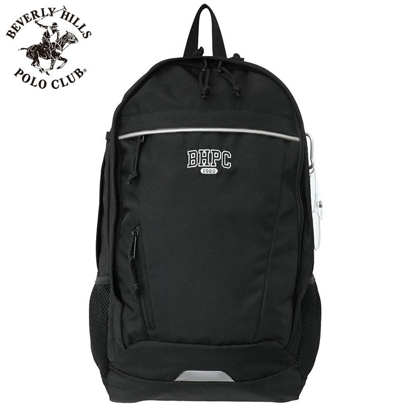 Rakuten - ビバリーヒルズ ポロ クラブ 鞄 BEVERLY HILLS POLO CLUB スクールバッグ リュック ブラック BHSC004-BK 人気 おすすめ おしゃれ ブランド プレゼント ギフト