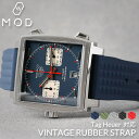 タグホイヤー TAG Heuer 対応 MOD FKM VINTAGE RUBBER STRAP ヴ ...