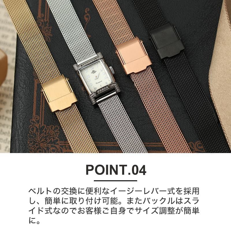 ロゼモン レディース ゴールドケース ブラックレザーバンド 腕時計 item-22092204_4.jpg?_ex=500x500