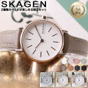 スカーゲン ＼2種類 ベルトセット／ 淡色 ベルト スカーゲン 時計 SKAGEN 腕時計 SIGNATUR レディース 女性 向け プレゼント ギフト 人気 ブランド 定番 シンプル 見やすい メッシュベルト 革ベルト ビジネス スーツ オフィスカジュアル 仕事 彼女 妻 母 娘 恋人 誕生日 記念日 新生活