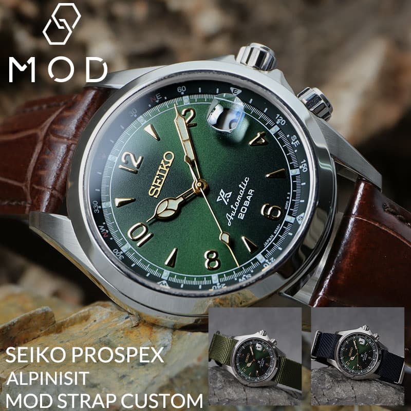 【当店限定 SBDC091 ベルトセット】MOD カスタム セイコー 腕時計 SEIKO 時計 プロスペックス アルピニスト PROSPEX 機械式 自動巻き ..