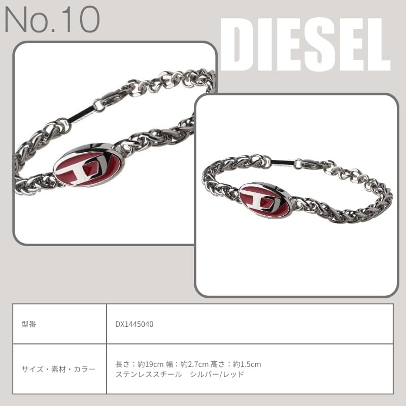 楽天市場】【店長のピックアップ】 ディーゼル ブレスレット DIESEL