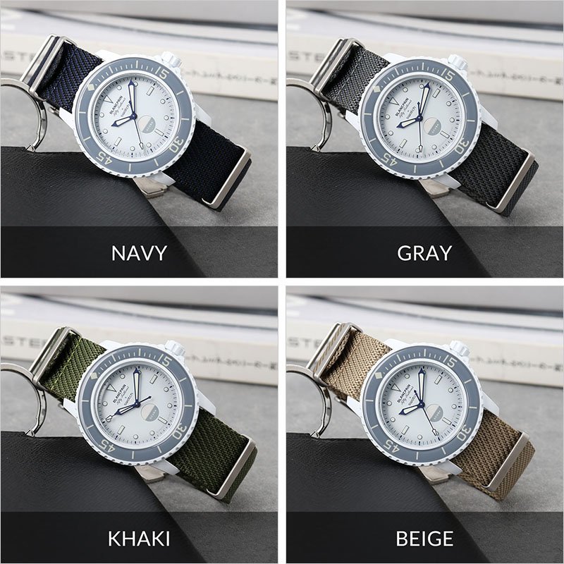 楽天市場】Blancpain X Swatch ブランパン スウォッチ 対応 ベルト