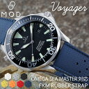 MOD FKM RUBBER STRAP VOYAGER ラバー ストラップ ボイジャー 時計 ラバーベルト 20mm 22mm ベルト 幅 腕時計 防水 バン...