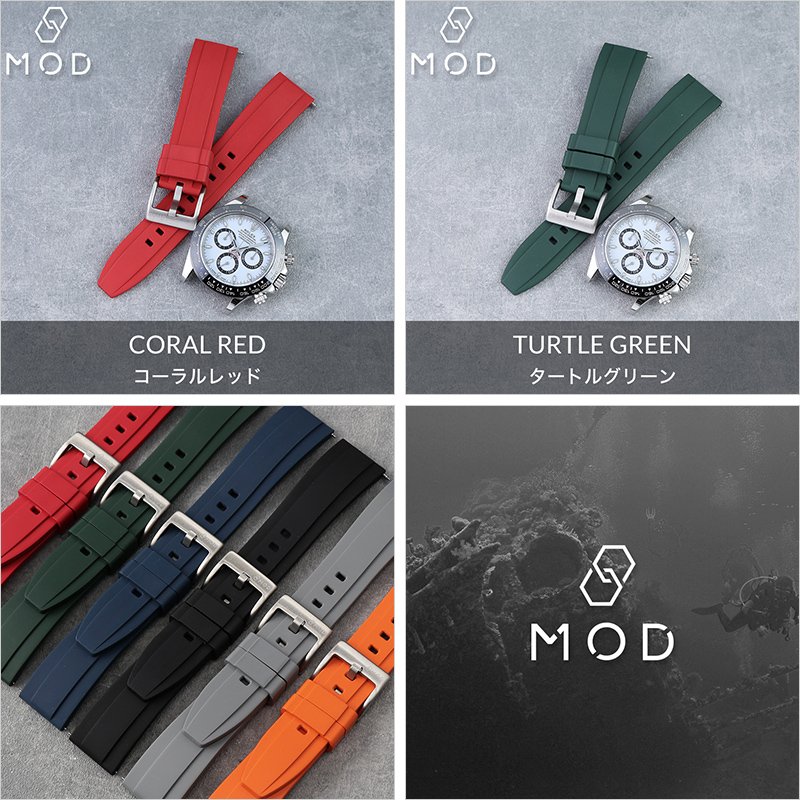 楽天市場】【ROLEX ロレックス 対応】MOD FKM RUBBER オフショア