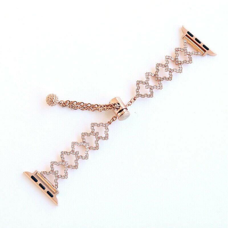 【パッケージ訳アリ】上品で煌びやかなコルダシリーズより ブレスレットのようなベルト アップルウォッチベルト Apple Watch Series1 2 3 4 5 6 7 SE 細身 Apple Watch ベルト おしゃれ 38/40/41mm ステンレス ベルト アクセサリー ブレス 上品 レディース CORDA コルダ