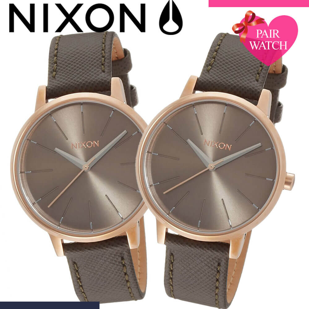 ペア価格 ペアウォッチ ニクソン 腕時計 NIXON 時計 ケンジントン レザー Kensington Leather 人気 ブランド 革ベルト 恋人 カップル ペア おそろい ペアルック おしゃれ 彼女 彼氏 夫婦 結婚 記念日 誕生日 新生活 プレゼント ギフト 観光 旅行 遠足 入学 卒業