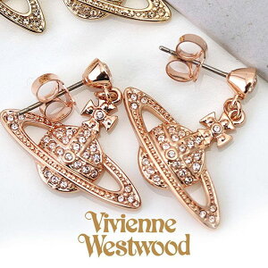 ヴィヴィアン ピアス プチオーブ ピンクゴールド ウエストウッド Vivienne Westwood レディース 女性 20代 62020025G [ ビビアン おしゃれ ブランド ドロップピアス 揺れる きらきら 小ぶり かわいい ] VVPI vvacc 成人式 新社会人 プレゼント ギフト クリスマス 2024 旅行