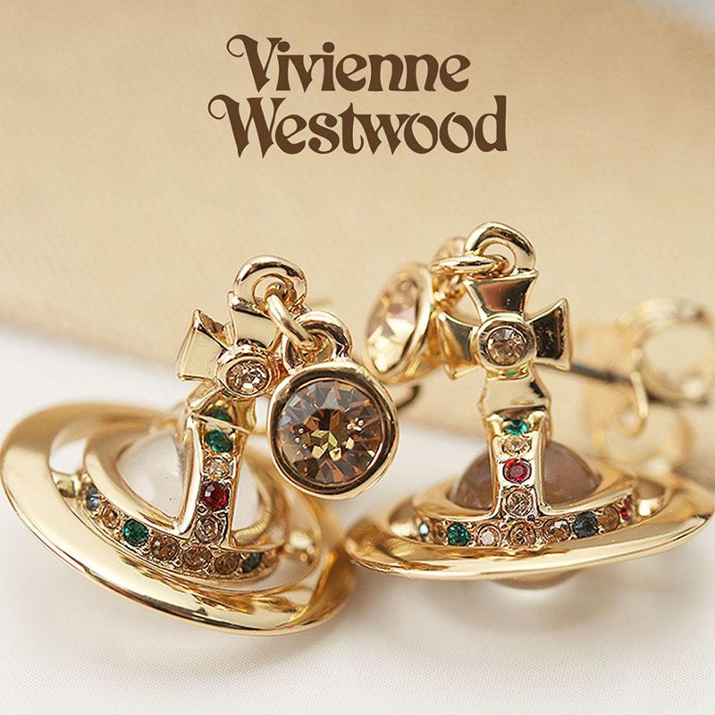 ヴィヴィアン ピアス プチオーブ ウエストウッド 新社会人 入学 卒業 プレゼント Vivienne Westwood プチ レディース 女性 20代 62020032G ビビアン シンプル ブランド ゴールド プチ小さい きらきら 誕生日 VVPI vvacc 成人式 ギフト 旅行 母の日