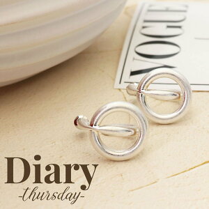 【ショートヘア の方に おすすめ】Diary ピアス Thursday アクセサリー 1週間 ダイアリー レディース 女性 韓国 ファッション かわいい 大人可愛い 人気 おしゃれ シルバー シンプル モード系 ヴィンテージ アンティーク 風 彼女 お母さん ママ 誕生日 プレゼント ギフト