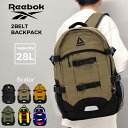【2000円オフクーポン 5/4迄】 リュック 通学 リーボック メンズ 約28L スポーツブランド Reebok 中学生 高校生 部活 入学 大学生 通勤 レ...