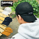 スラッシャー 帽子 メンズ 【400円オフクーポン】 キャップ THRASHER スラッシャー cap 帽子 GONZ MAG ゴンズ マグ メルトン LOWキャップ ローキャップ ゆうパケット キPOLO CAP ポロ カーブキャップ 6パネル がんちゃん 無地 フェス