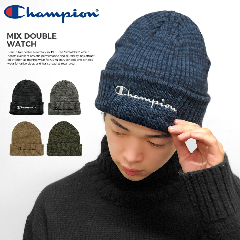 チャンピオン ニット帽 キャップ Champion スノボ 