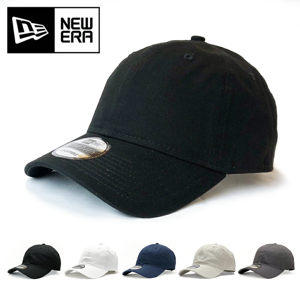 ニューエラ NEWERA キャップ 帽子 レディース メンズ ゴルフ 無地 シール 人気 サイズ 9TWENTY 大きい CAP ローキャップ メンズ レディース アジャスター 野球 ブラック ADJUSTABLE UNSTRUCTURED LOW NE201 ゆうパケット メール便