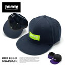 スラッシャー 帽子 メンズ スラッシャー ストレートキャップ キャップ THRASHER cap ベースボールキャップ BBキャップ 帽子 ボックスロゴ カラー MAG LOGO マグロゴ スナップバック ネイビー パープル ロゴ メンズ レディース 送料無料