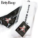 ベティちゃん ベティブープ ソックス 靴下 ハイソックス ミドルソックス BETTY BOOP ゆうパケット送料無料 ブラック ホワイト ロゴ LOGO スケー...