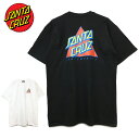  サンタクルーズ Tシャツ SANTA CRUZ SANTACRUZ メンズ レディース ゆうパケット 半袖 ブラック ホワイト 白黒 NOT A DOT TEE ノット ア ドット ロゴ トップス スケート ストリート 20SS