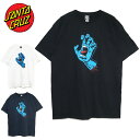 【10％オフ中】 サンタクルーズ Tシャツ SANTA CRUZ SANTACRUZ メンズ レディース ゆうパケット 半袖 ブラック ホワイト ネイビー PREMIUM SCREAMING HAND TEE フロント ビッグ スクリーミングハンド ロゴ トップス ストリート スケート