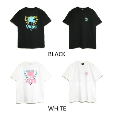 【ゆうパケット送料無料】 VANS Tシャツ ブランド メンズ レディース バンズ ヴァンズ 半袖 ブラック ホワイト ベージュ インナー レイヤード ロゴ ヤシの木 パーム Palm Tree S/S TEE トップス スケート ストリート サーフ