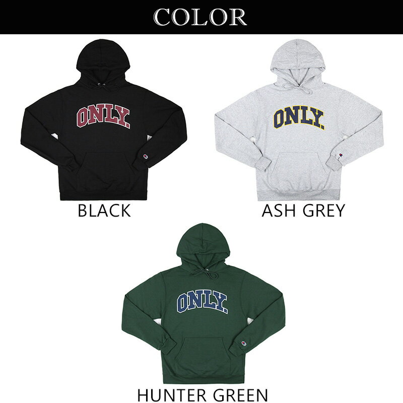 【送料無料】 ONLY NY オンリーニューヨーク パーカー ブラック グレー ONLY NEW YORK VARSITY HOODY SUPREME シュプリーム トップス スケート メンズ レディース ストリート