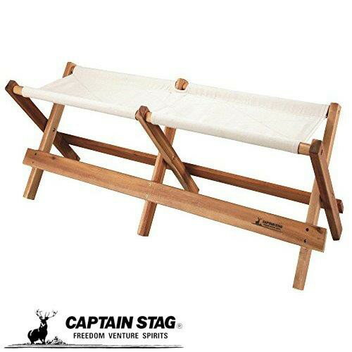 【2月20日は抽選で100%ポイントバック】 キャプテンスタッグ公式 ベンチ CSクラシックス AIDベンチ ホワイト UP-1031 チェアテーブルレジャーシート チェア キャンプ アウトドア レジャー 持ち運び