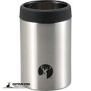 【お買い物マラソン限定最大2000円クーポン】キャプテンスタッグ公式 HD 保冷 缶ホルダー 350ml缶用 シルバー UE-3490 防災グッズ 防災用品