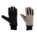 【11月1日限定ポイント2倍!】 キャプテンスタッグ公式 グローブ 手袋 防風 防寒 耐寒 フリース 凸凹防風グローブ Mサイズ ベージュ UX-1313